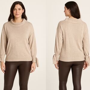 Shimera Beige Pumice Heather Sweater – Size Large NEW